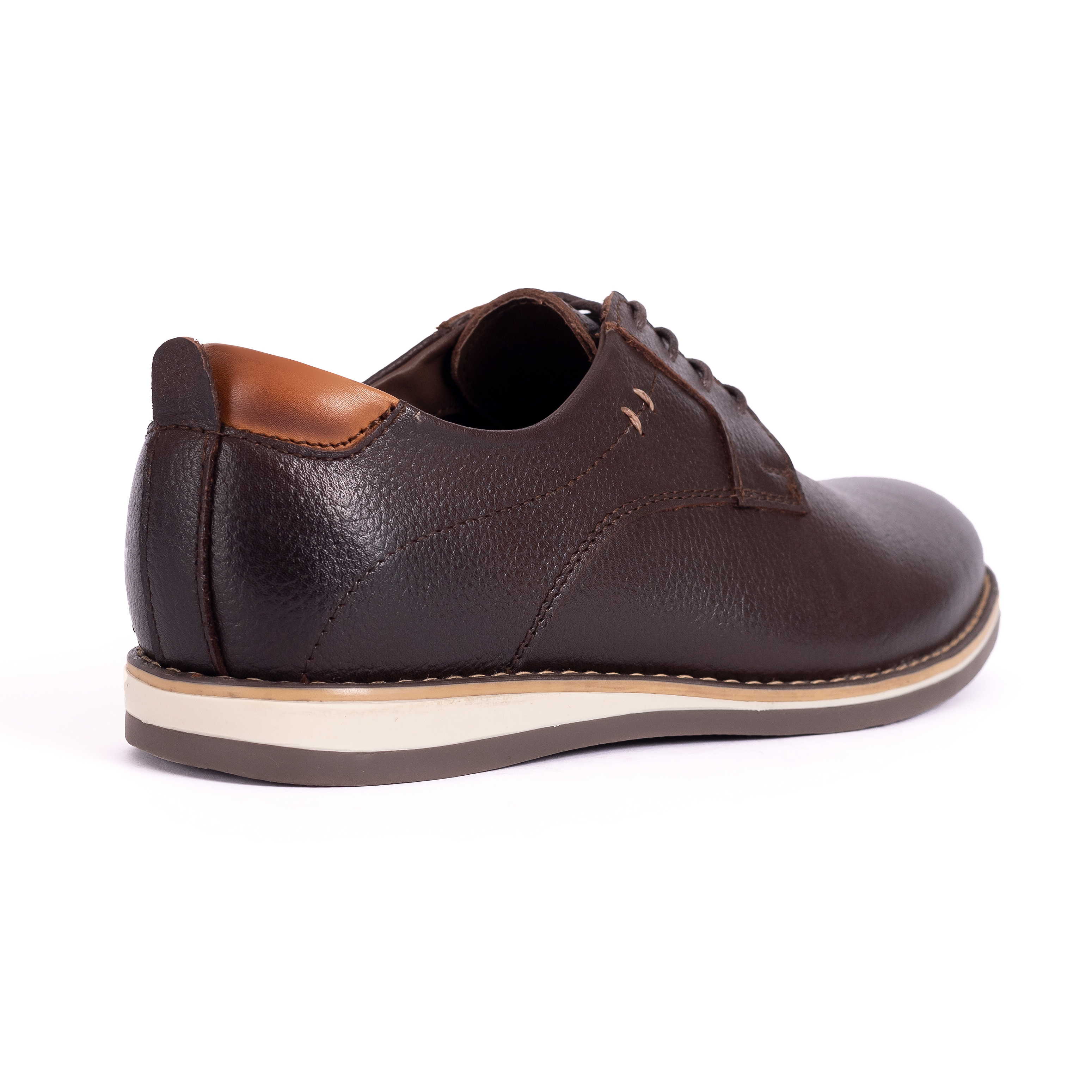 ZAPATOS CASUALES HOMBRE CARUSSO CHOCOLATE O1040 AFRICANO - 3