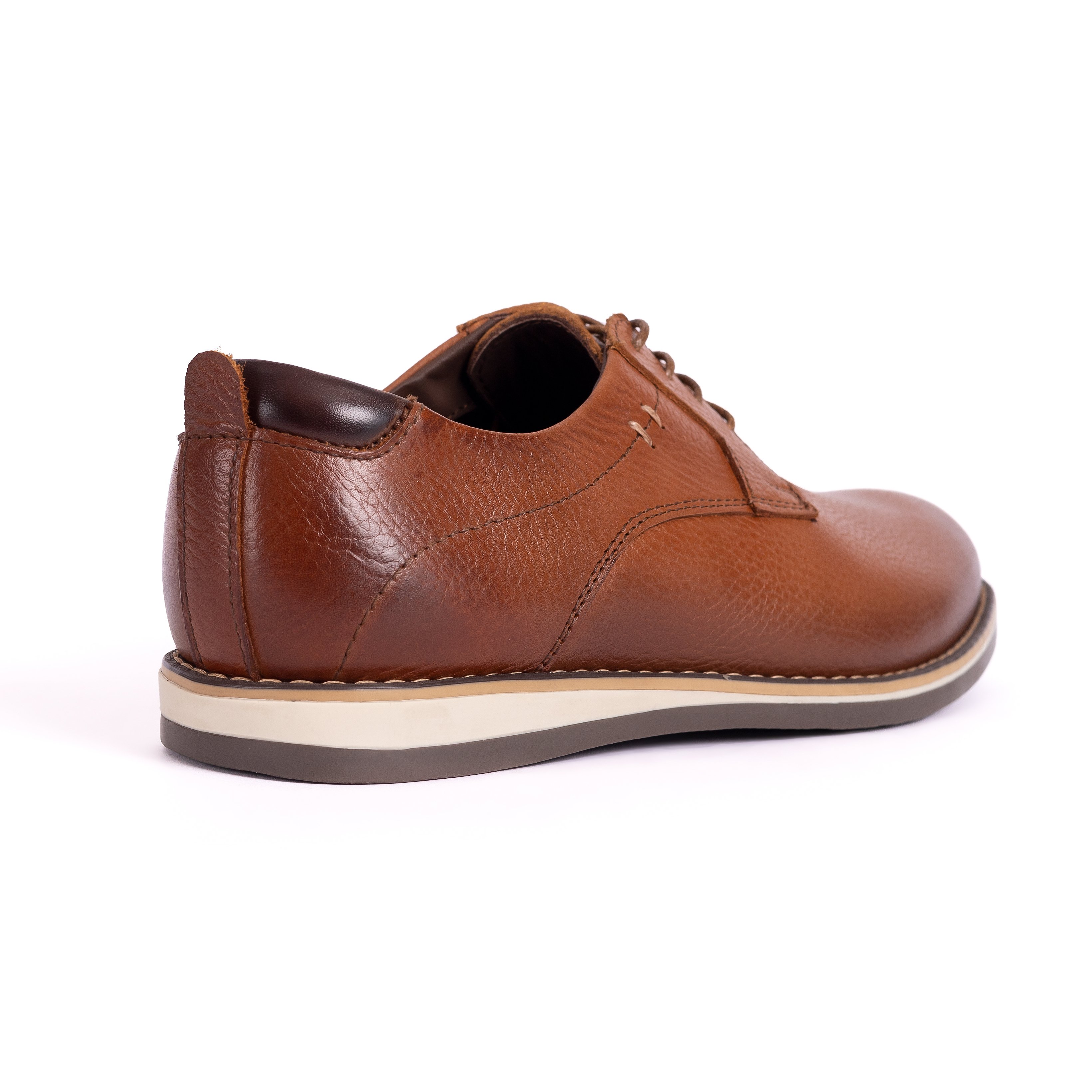 ZAPATOS CASUALES HOMBRE CARUSSO CAMEL O1040 HABANO - 3