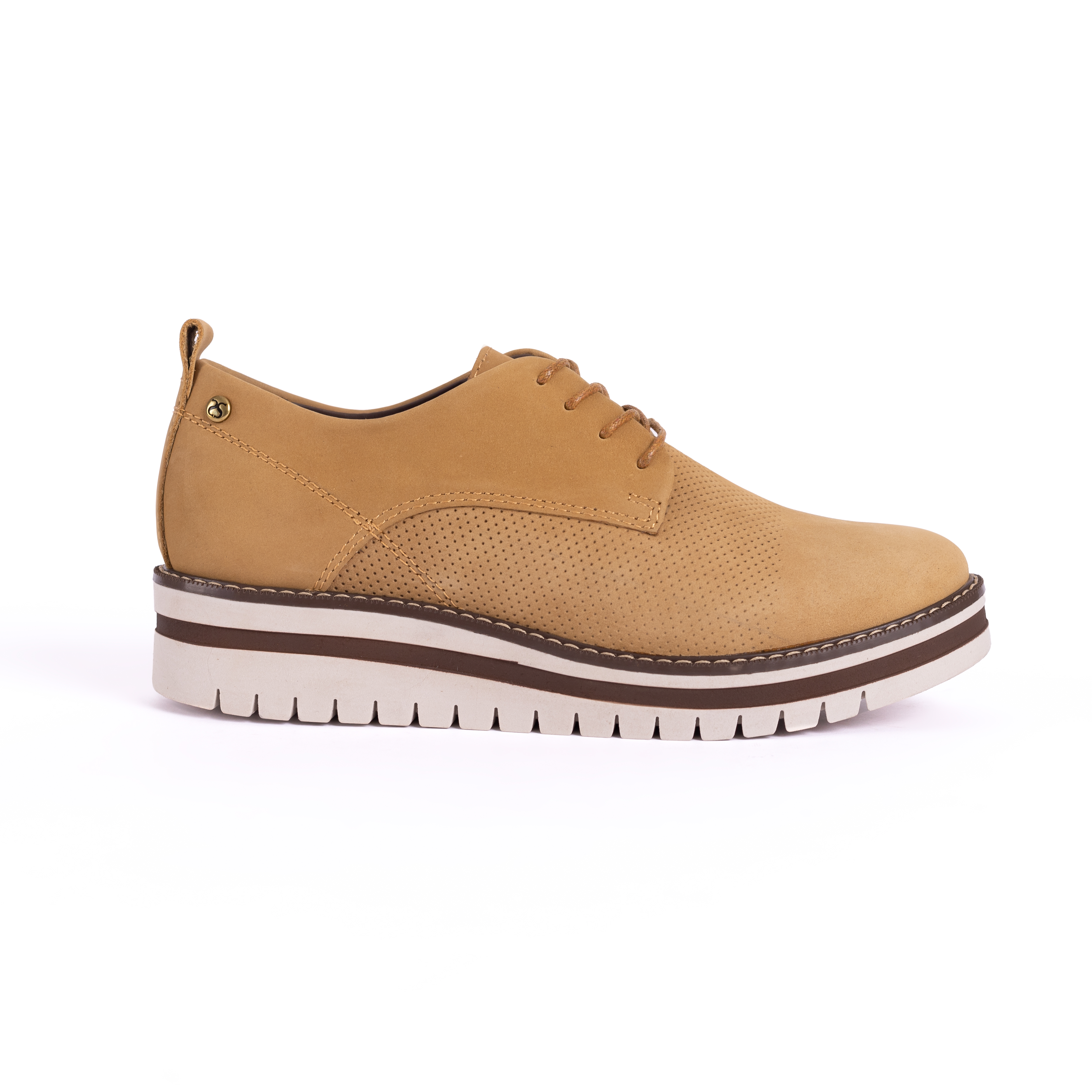 ZAPATOS CASUALES MUJER CARUSSO CAMEL MUEJR C1005 - 1