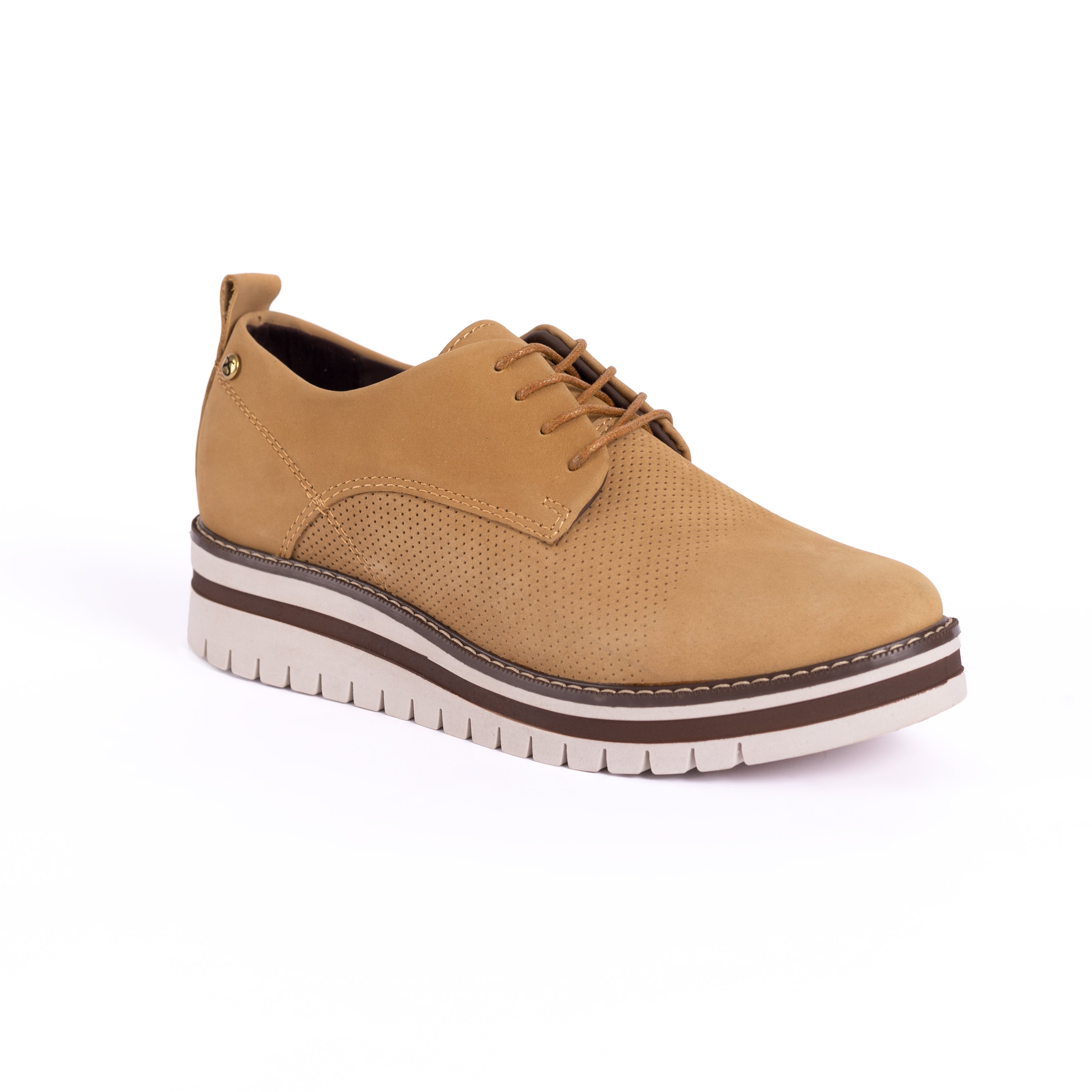 ZAPATOS CASUALES MUJER CARUSSO CAMEL MUEJR C1005 - 2