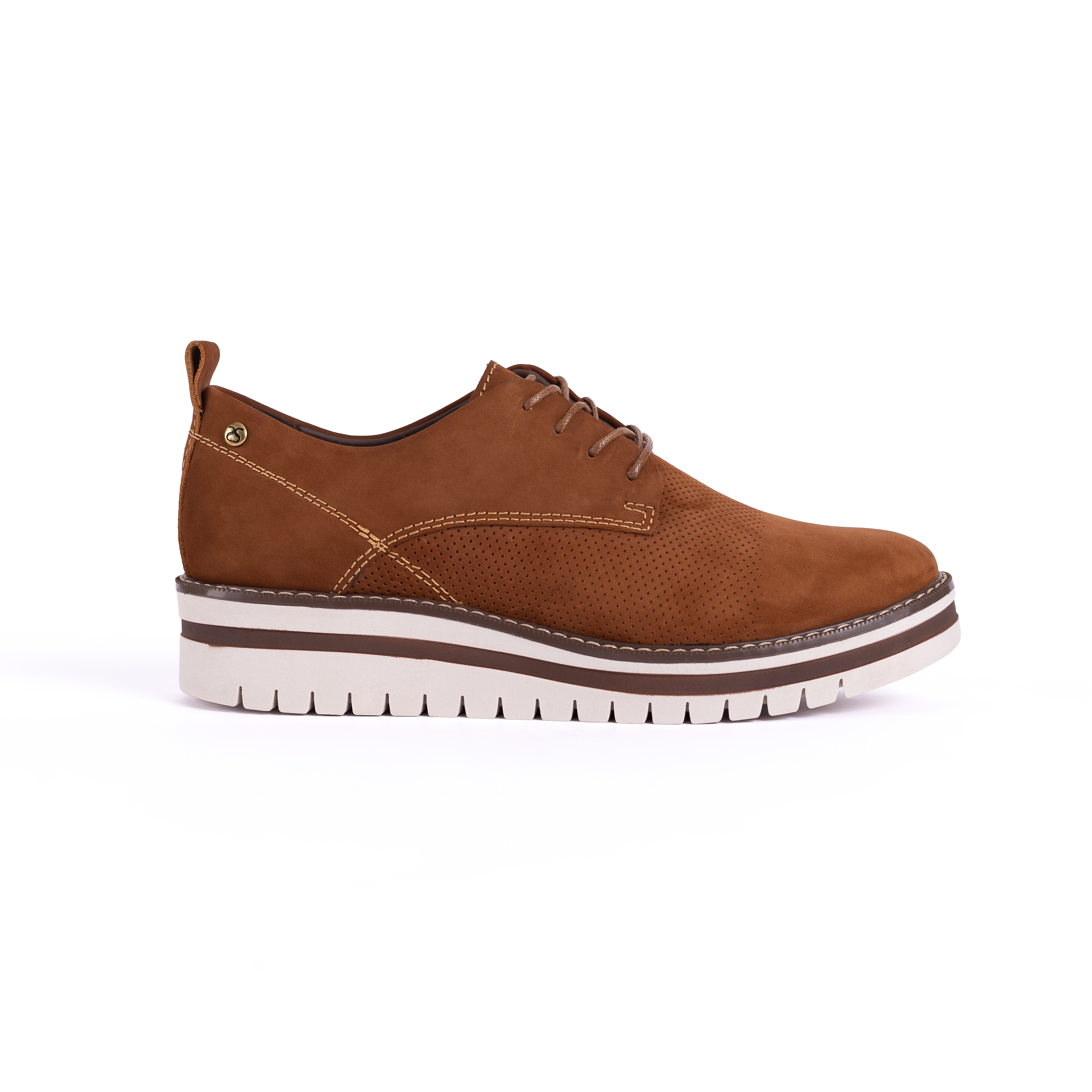 ZAPATOS CASUALES MUJER CARUSSO CAFÉ C1005 - 1
