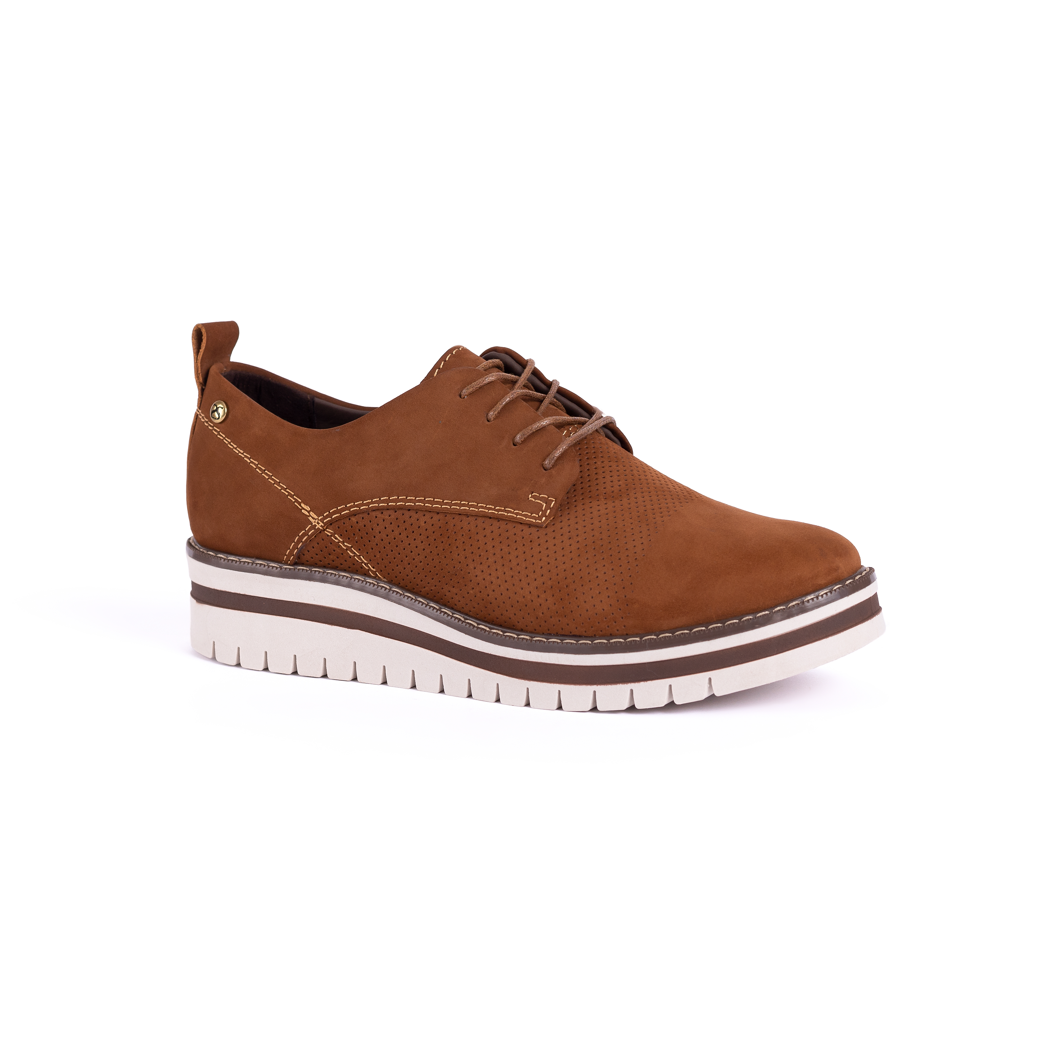 ZAPATOS CASUALES MUJER CARUSSO CAFÉ C1005 - 2