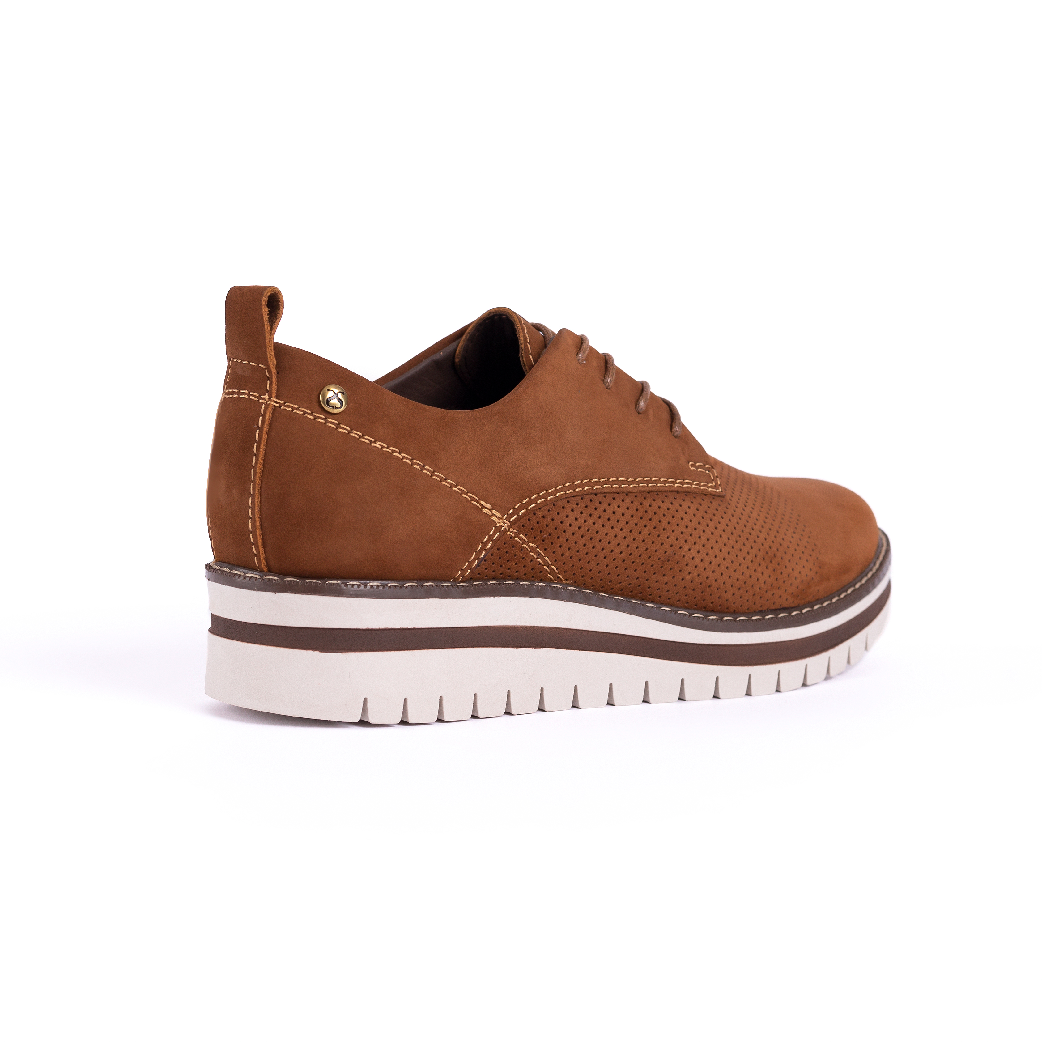 ZAPATOS CASUALES MUJER CARUSSO CAFÉ C1005 - 3