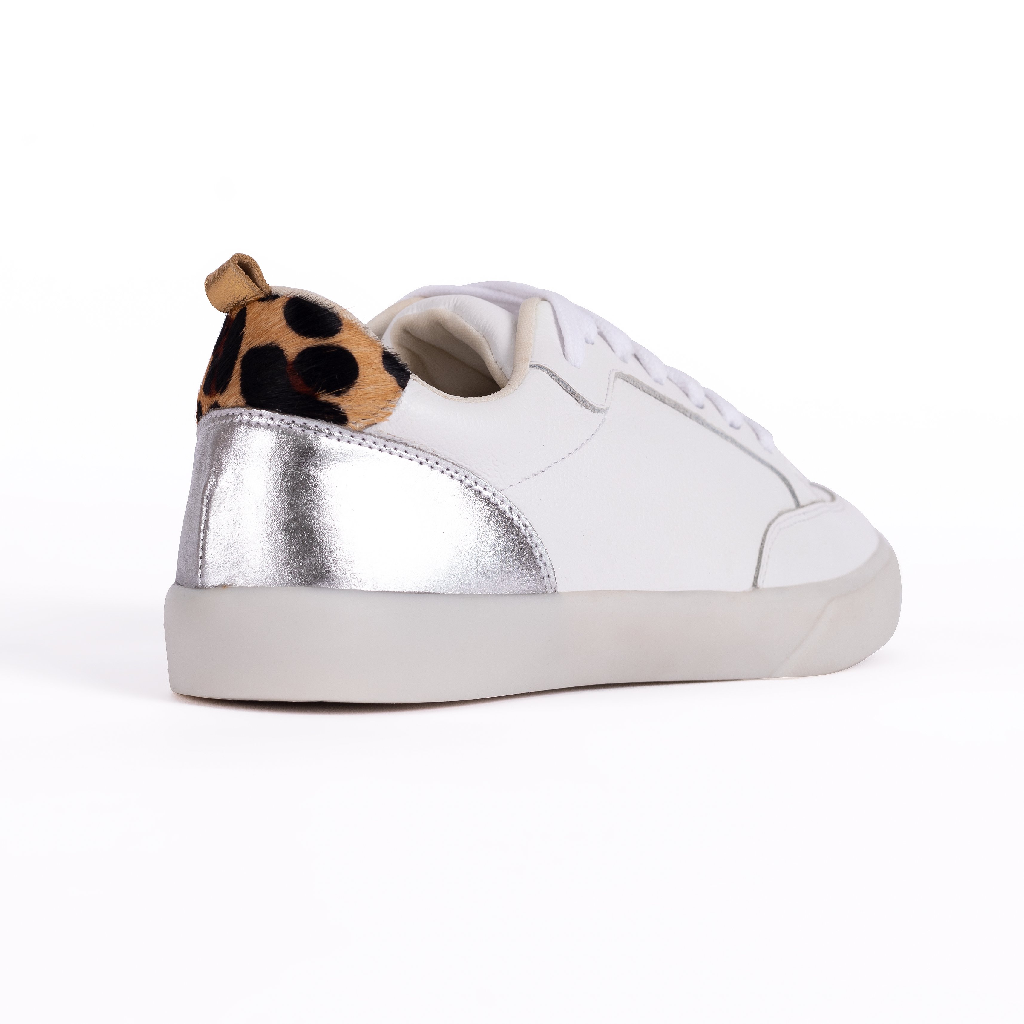 ZAPATILLA MUJER CARUSSO BLANCO URBANO CUERO 7255 - 3