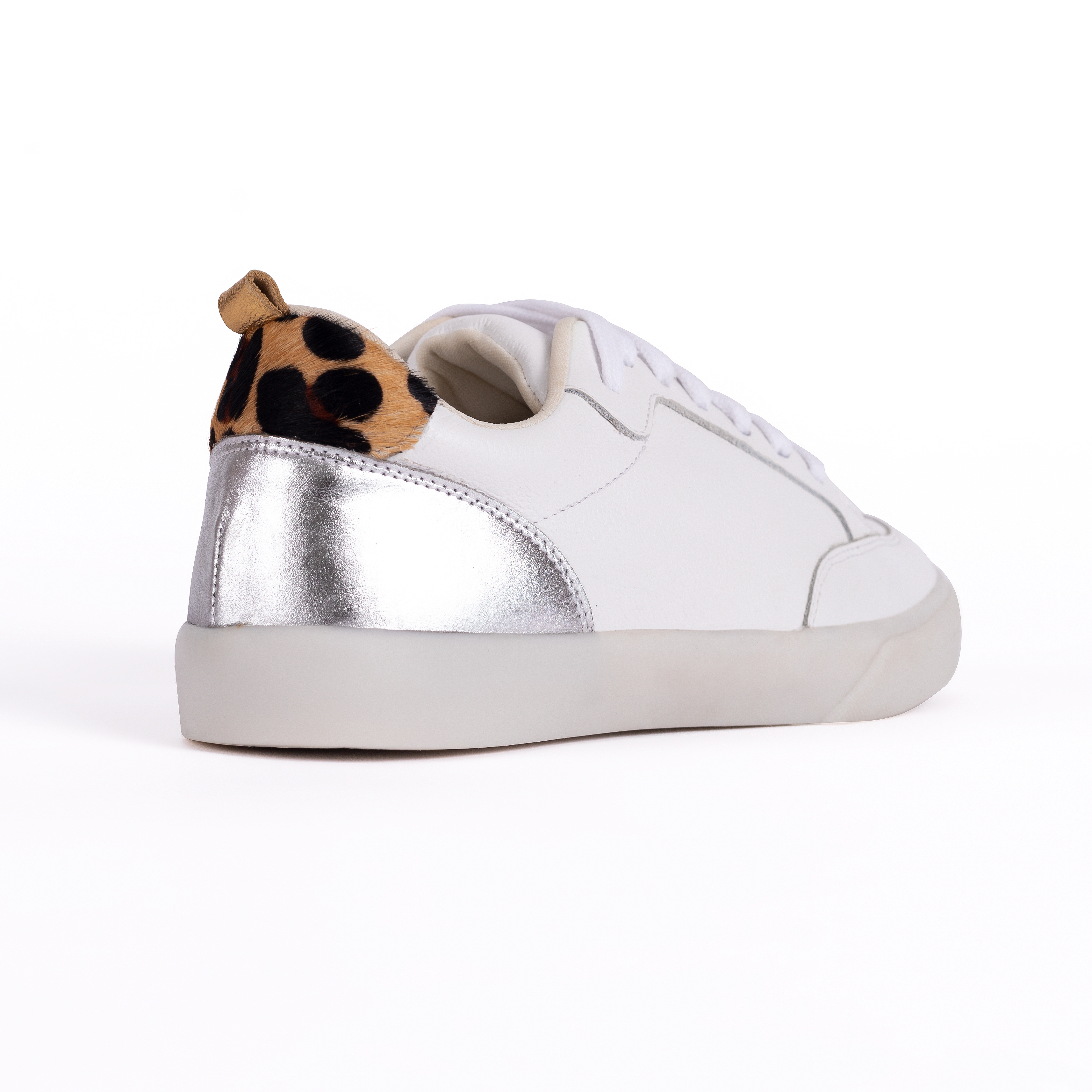 ZAPATILLA MUJER CARUSSO BLANCO URBANO CUERO 7255 - 3