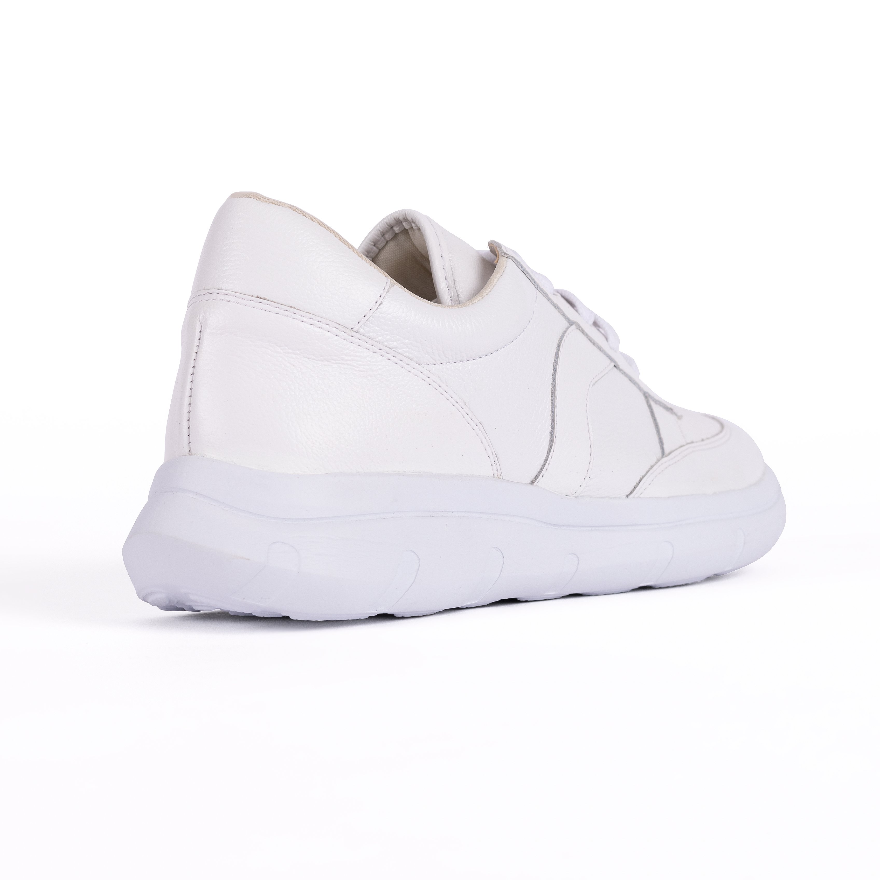 ZAPATILLA MUJER CARUSSO BLANCO URBANO CUERO 7469 - 3