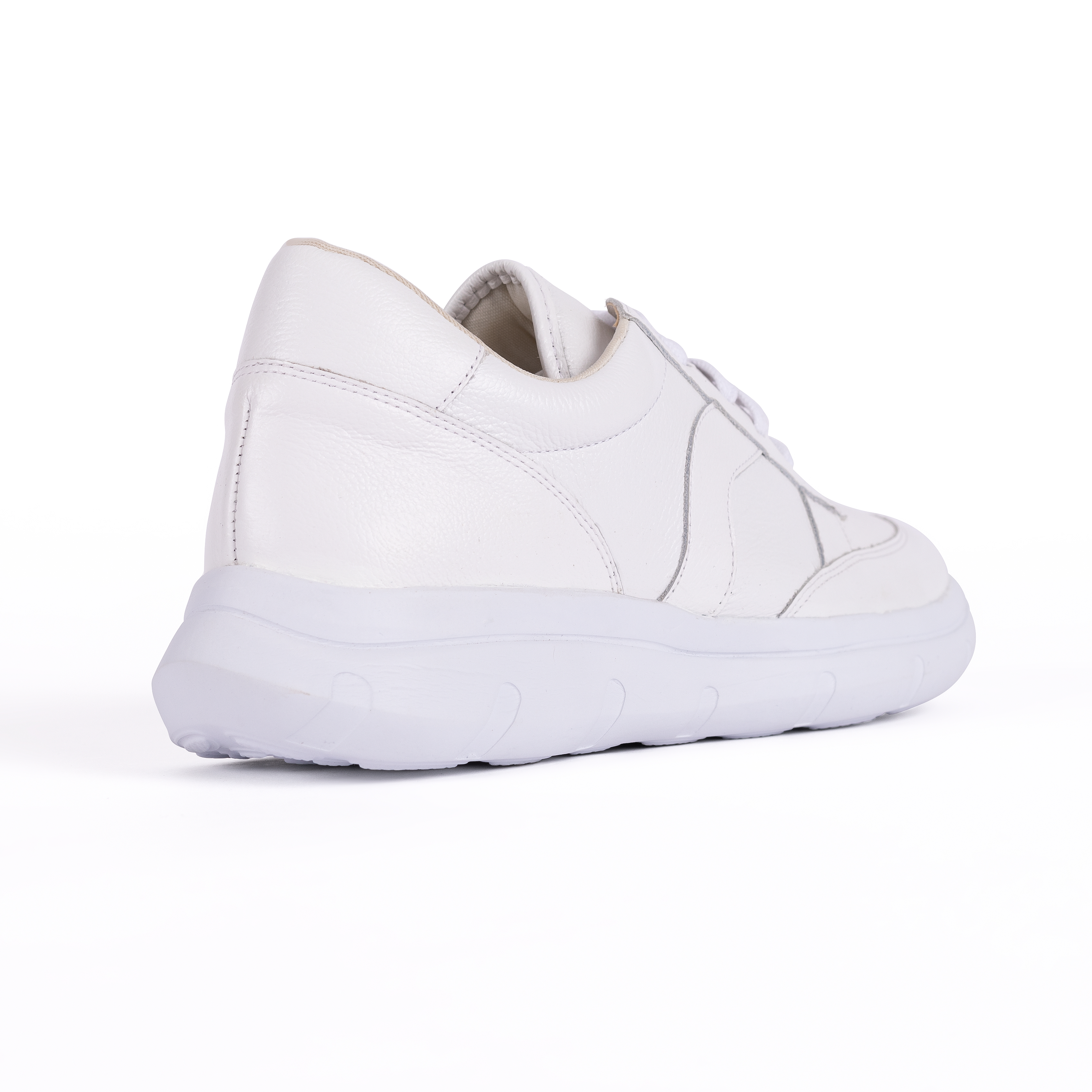 ZAPATILLA MUJER CARUSSO BLANCO URBANO CUERO 7469 - 3