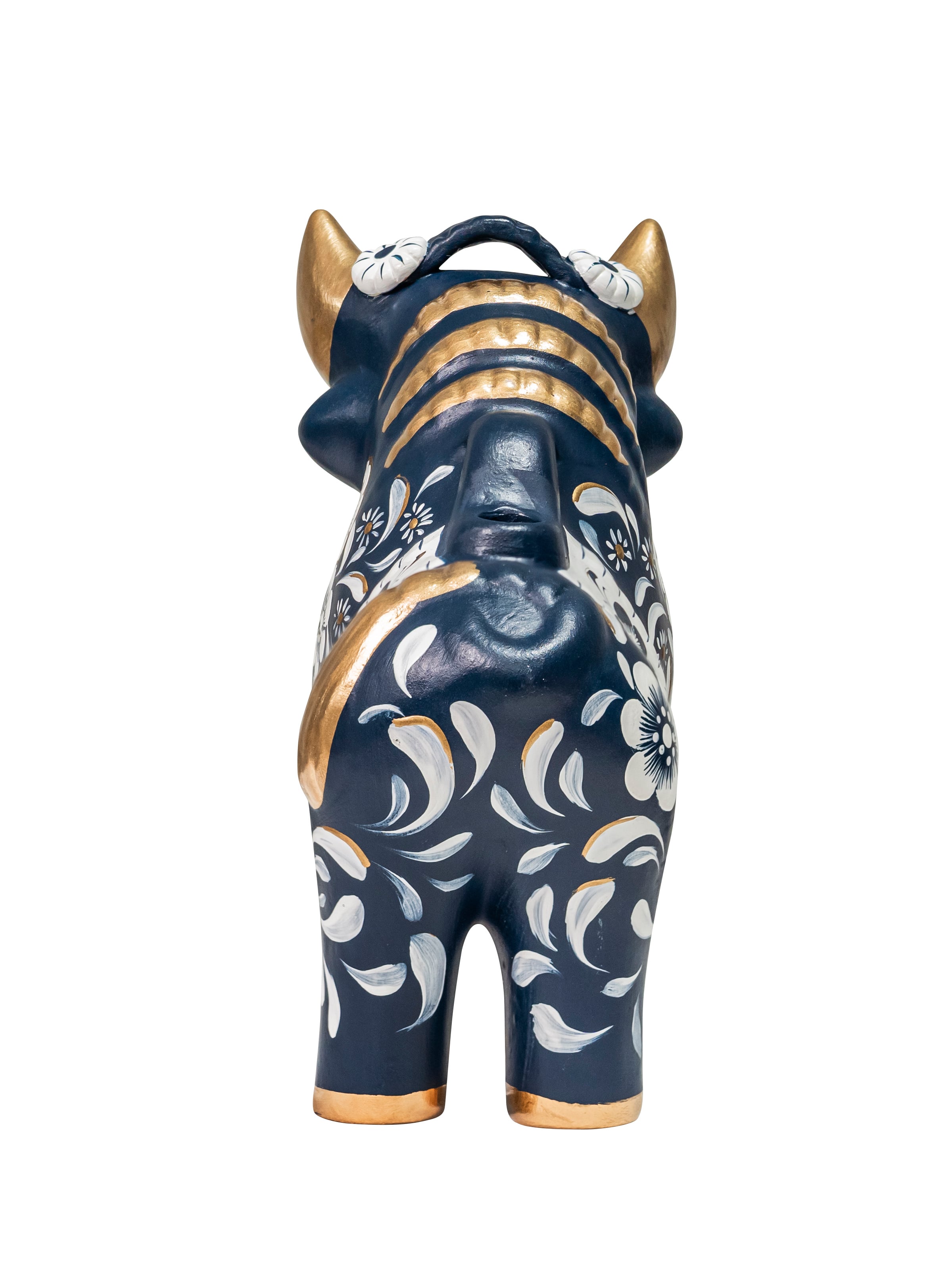 TORITO DE PUCARÁ AZUL - CLUB ALIANZA LIMA 20 CM - 3