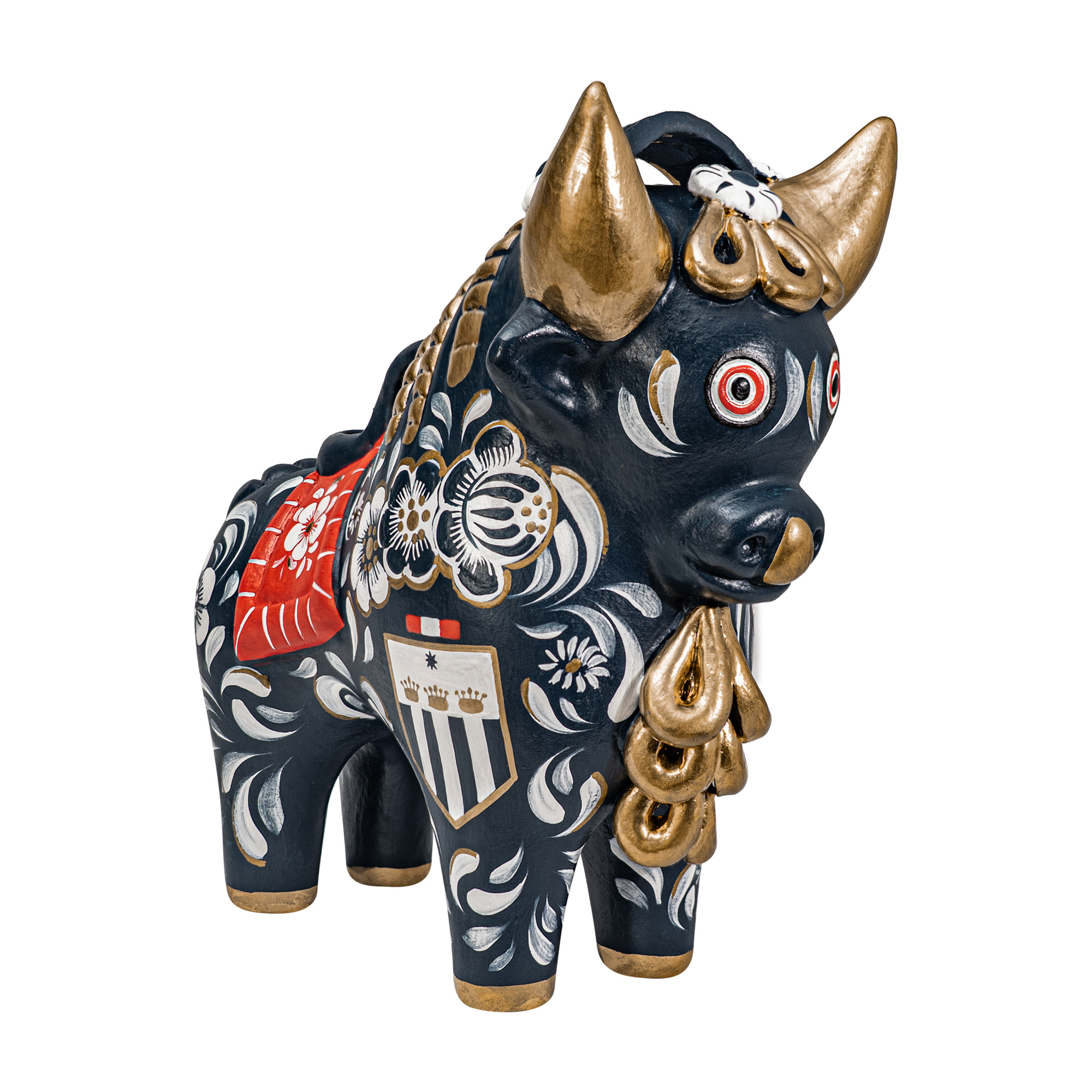 TORITO DE PUCARÁ 125 AÑOS - CLUB ALIANZA LIMA 20 CM DE ALTURA - 1