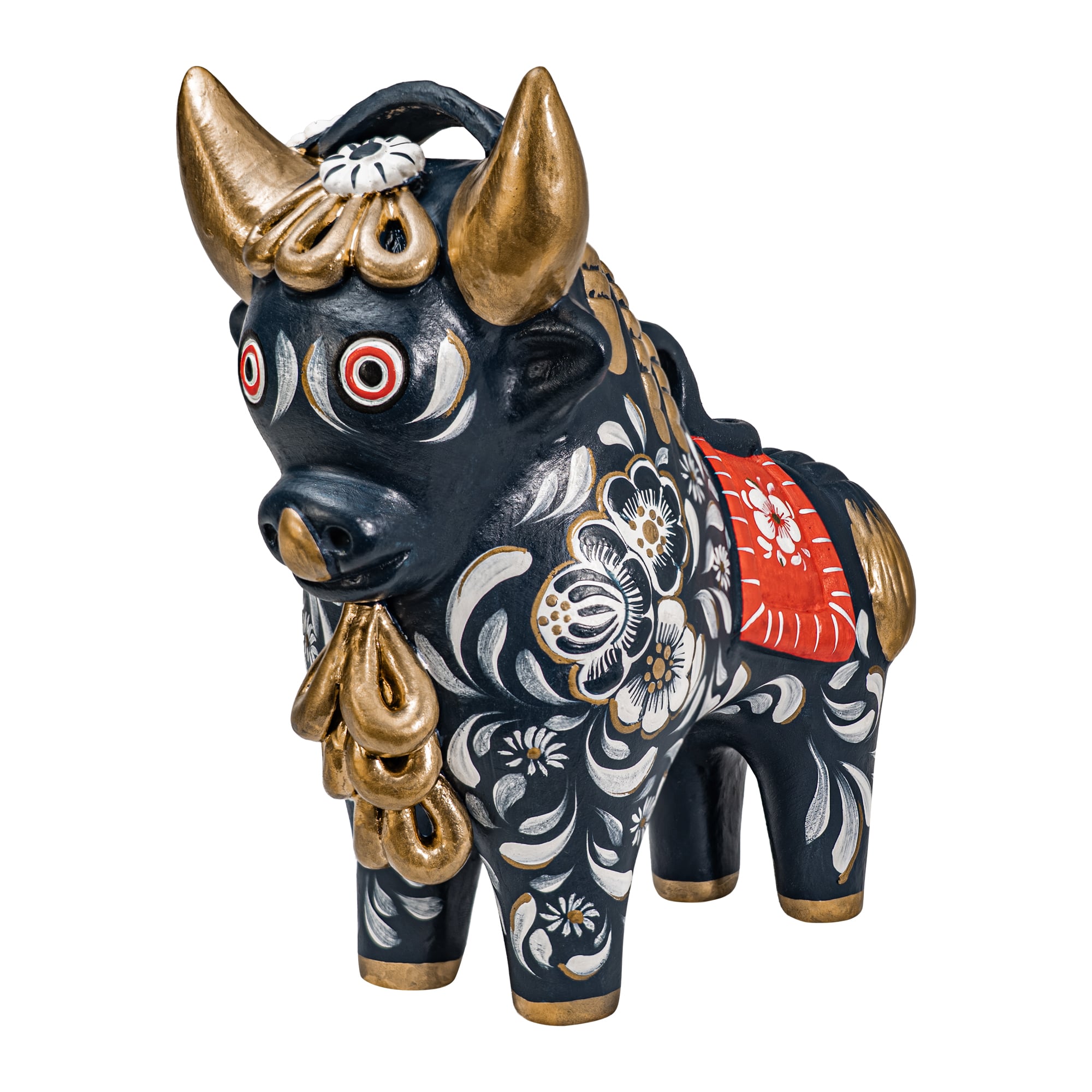 TORITO DE PUCARÁ 125 AÑOS - CLUB ALIANZA LIMA 20 CM DE ALTURA - 2
