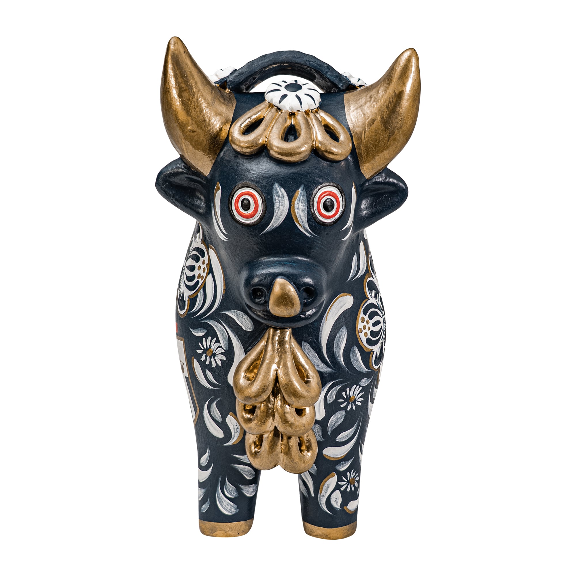 TORITO DE PUCARÁ 125 AÑOS - CLUB ALIANZA LIMA 20 CM DE ALTURA - 3