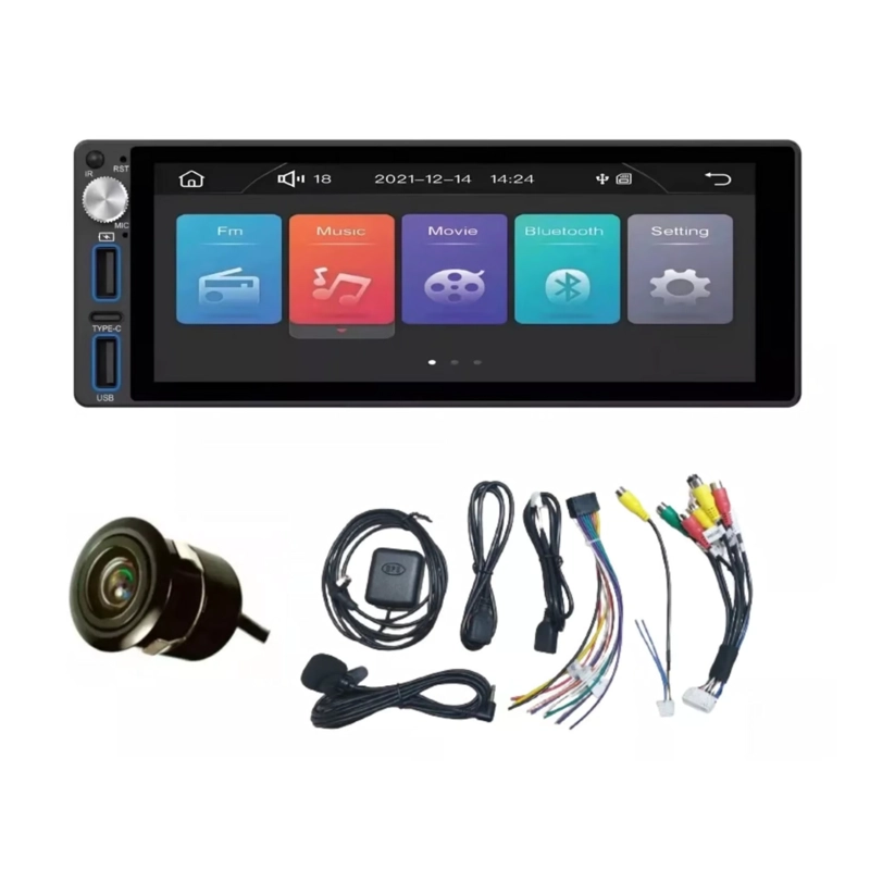 AUTORADIO AIWA AW-A485BT ANDROID 1 DIN 6.85' HD 2GB RAM + 32GB - 6