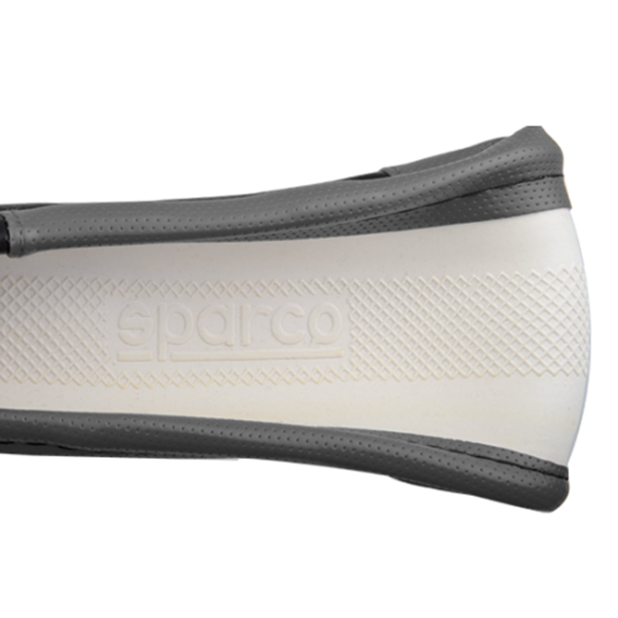 FUNDA CUBRE VOLANTE DEPORTIVO SPARCO NEGRO GRIS SPC1103 - 5
