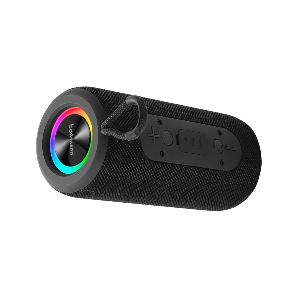 PARLANTE BLUETOOTH PORTÁTIL BOWMANN RECARGABLE TWS CON FM BTS-200K - 1