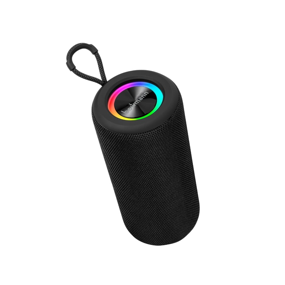 PARLANTE BLUETOOTH PORTÁTIL BOWMANN RECARGABLE TWS CON FM BTS-200K - 5