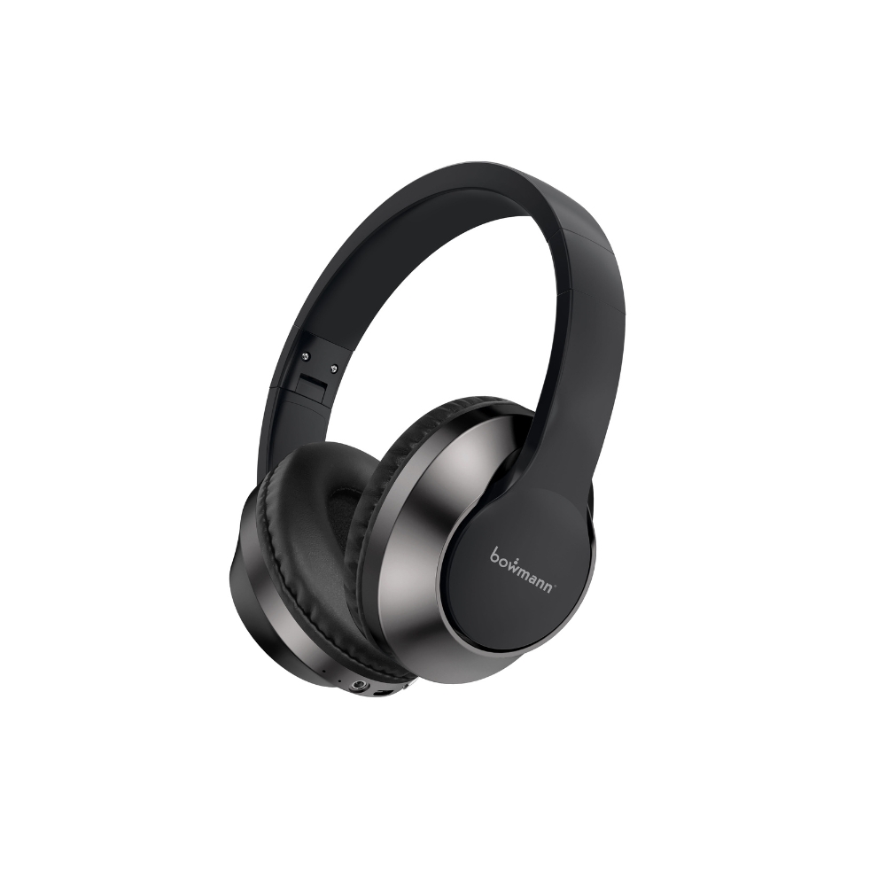 AUDÍFONOS BLUETOOTH BOWMANN ON-EAR CON 8HRS DE REPRODUCCIÓN BW-H40 - 1