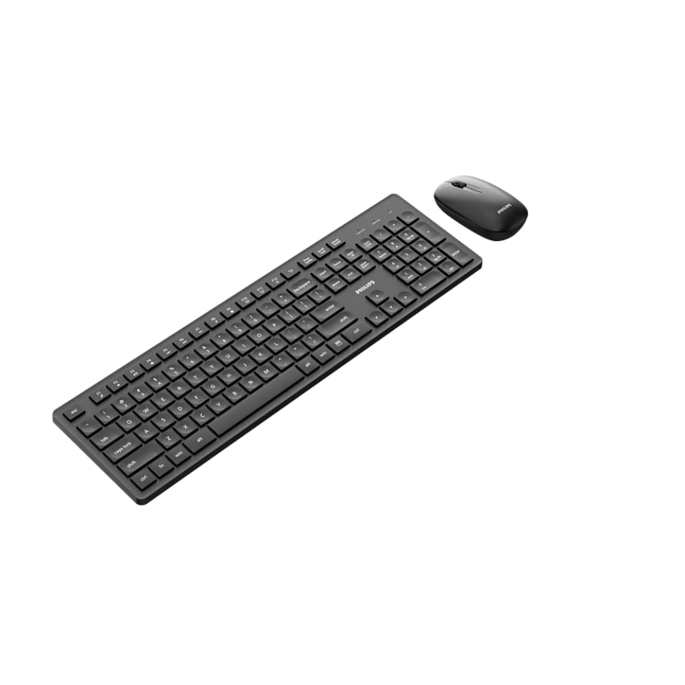 COMBO TECLADO Y MOUSE INALAMBRICO PHILIPS 2.4 GHZ DISEÑO SILENCIOSO COLOR NEGRO SPT6318B/85 - 3