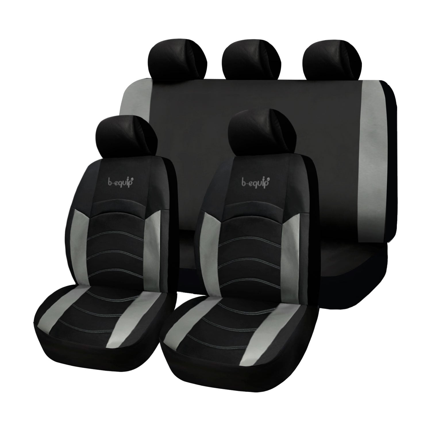 SET DE FUNDAS PARA ASIENTO DE AUTOS B-EQUIP BEQ1427PVC - 1