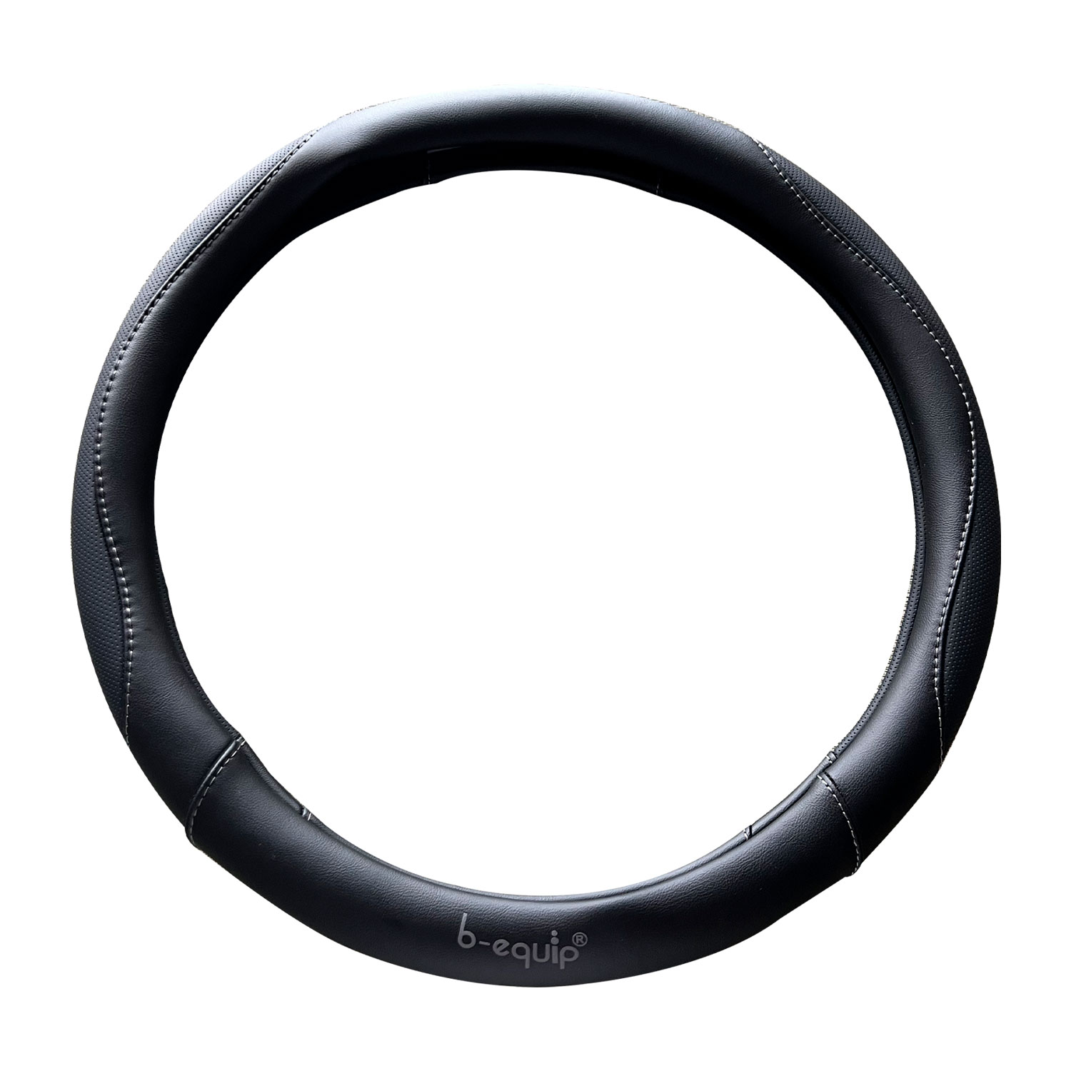 CUBRE VOLANTE PARA CARRO PVC UNIVERSAL NEGRO B-EQUIP BEQ1120 - 3
