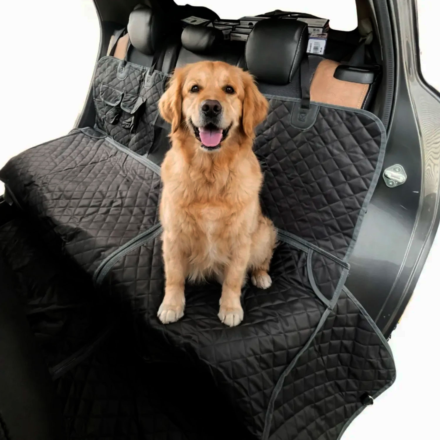 FUNDA PROTECTOR DE ASIENTO PARA MASCOTAS IMPERMEABLE B-EQUIP BEQ-1225 - 1