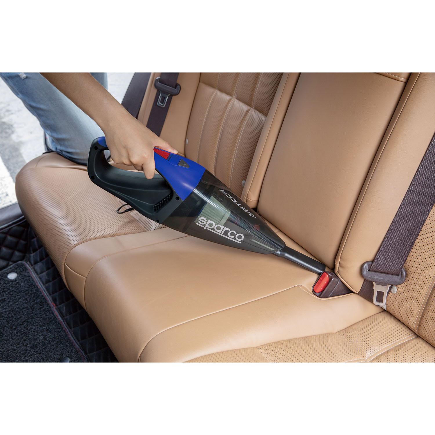 ASPIRADORA DE AUTO CON ENCHUFE DIRECTO DE 12V SPARCO SPV1302AZ - 3
