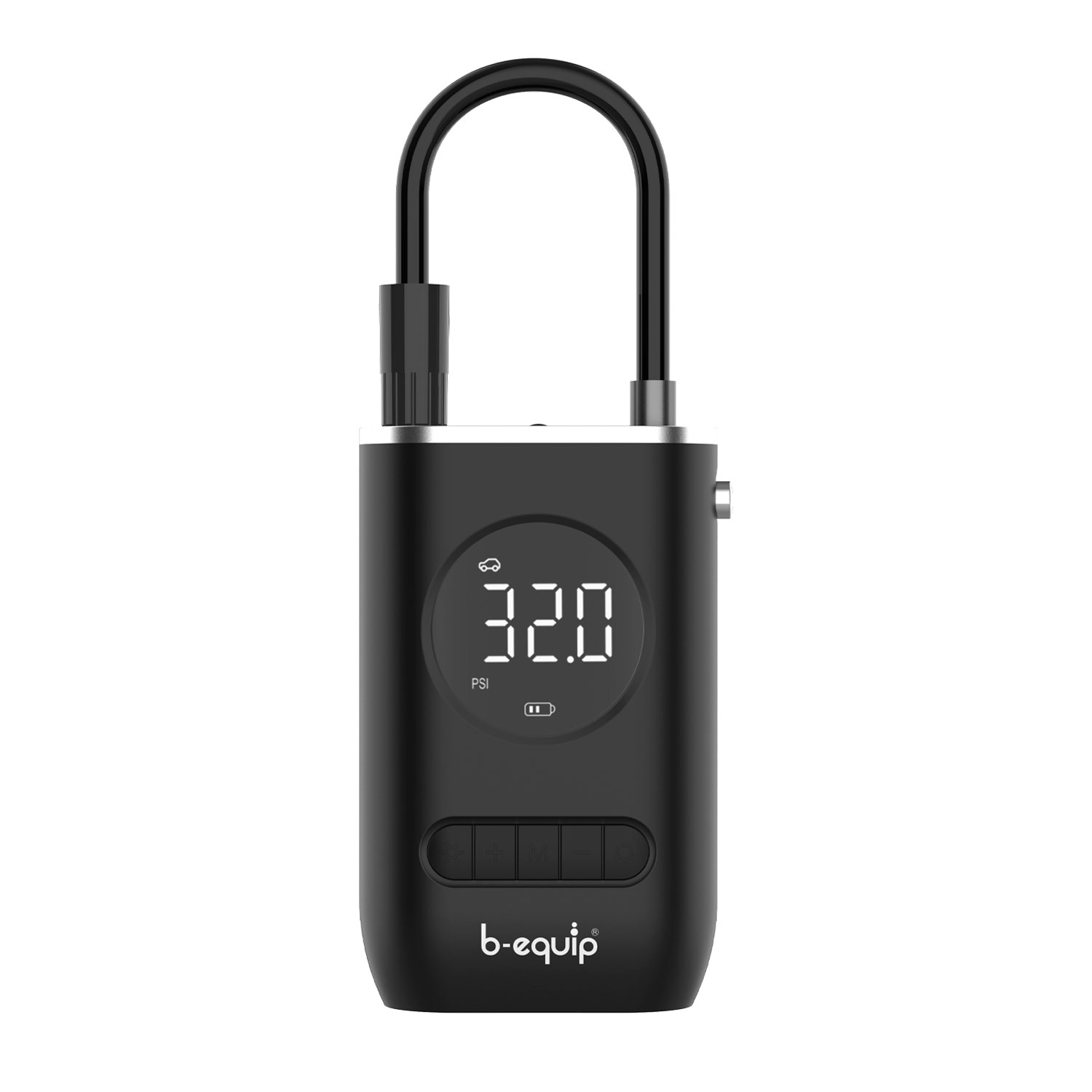 MINI COMPRESOR DE AIRE B-EQUIP BEQ-125CW DIGITAL RECARGABLE PORTÁTIL - 2