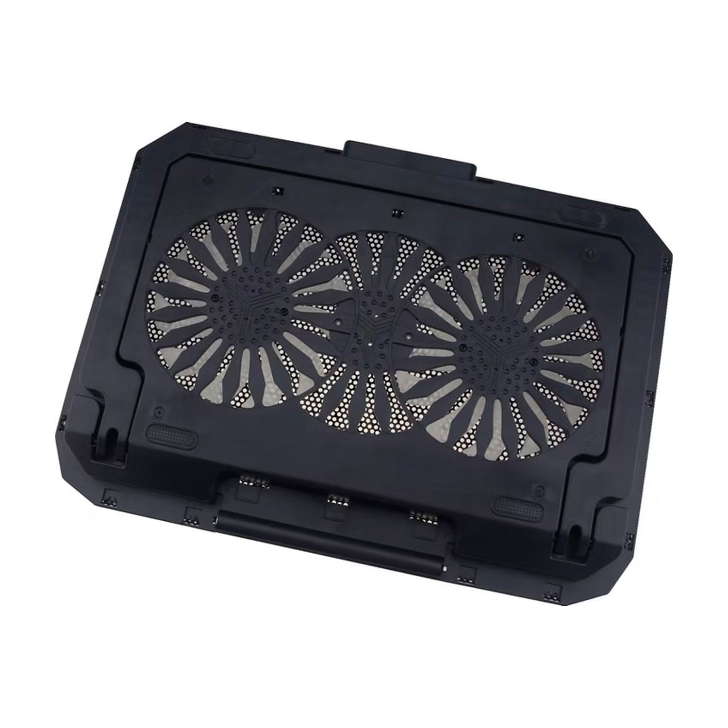 BASE COOLER PARA LAPTOP NEGRO 2 VENTILADORES USB LED XTRIKE ME FN-818 - 4