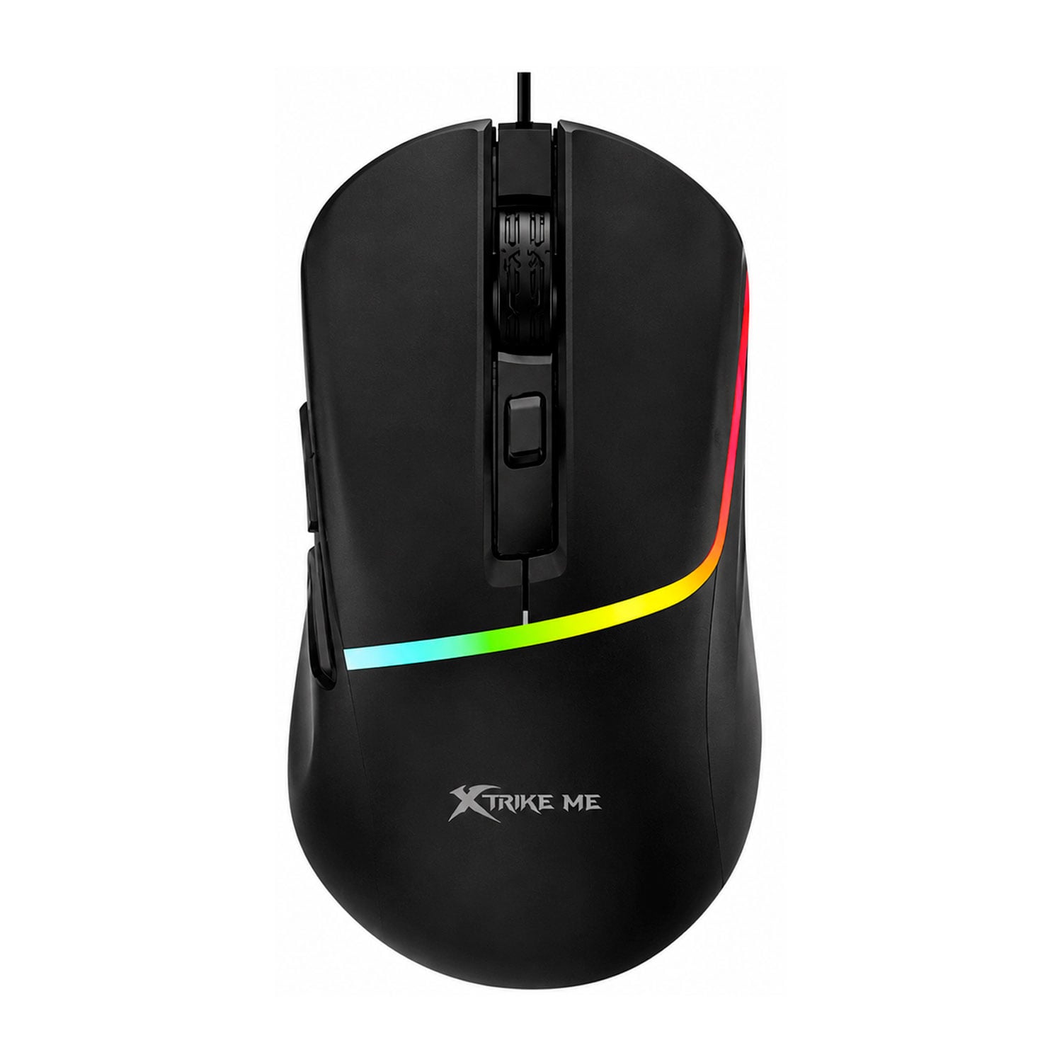 MOUSE GAMER ALÁMBRICO XTRIKE ME GM-322 BK RGB 7200 DPI - 1