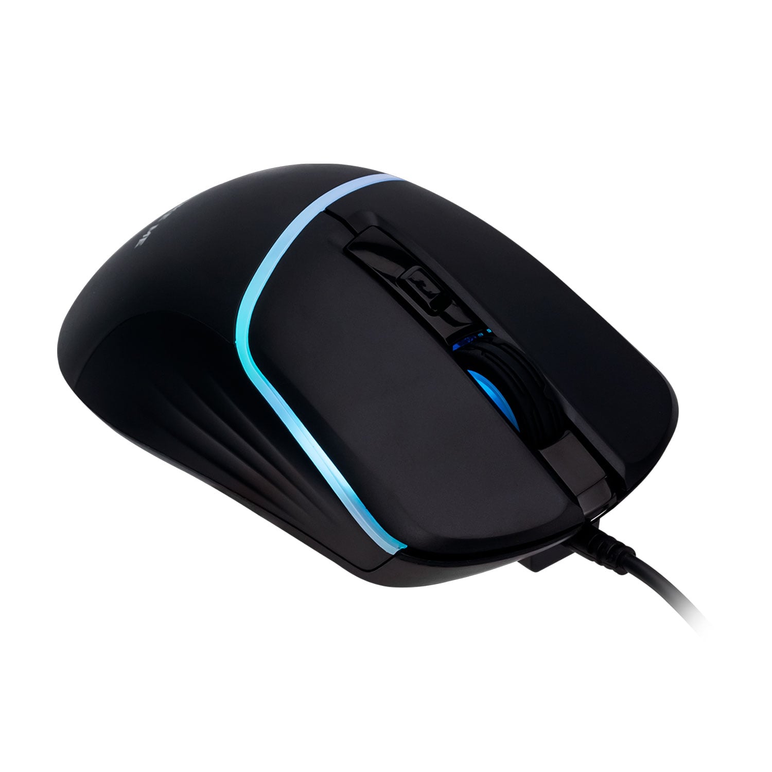 MOUSE GAMER ALÁMBRICO XTRIKE ME GM-322 BK RGB 7200 DPI - 2