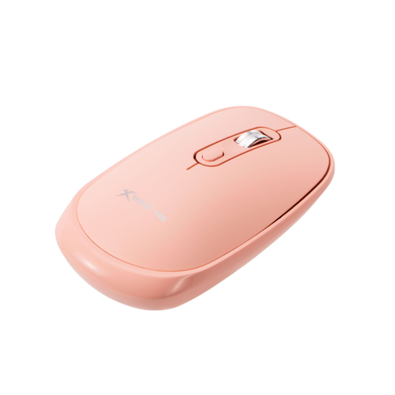 MOUSE INALÁMBRICO RECARGABLE XTRIKE ME GW-119PK DUAL BLUETOOTH 2.4G ROSA - 4