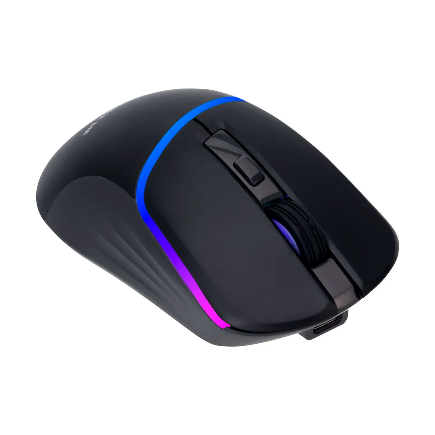 MOUSE GAMER INALÁMBRICO XTRIKE ME GW-322 BK RGB RECARGABLE NEGRO - 3