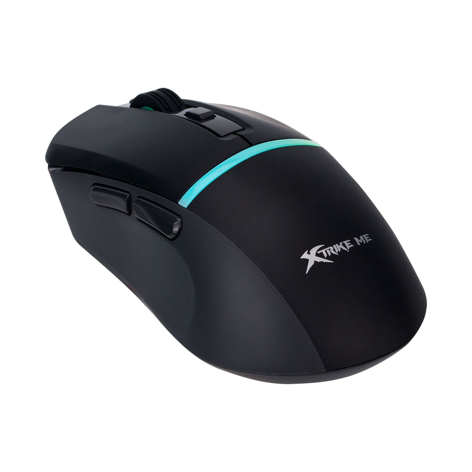 MOUSE GAMER INALÁMBRICO XTRIKE ME GW-322 BK RGB RECARGABLE NEGRO - 4