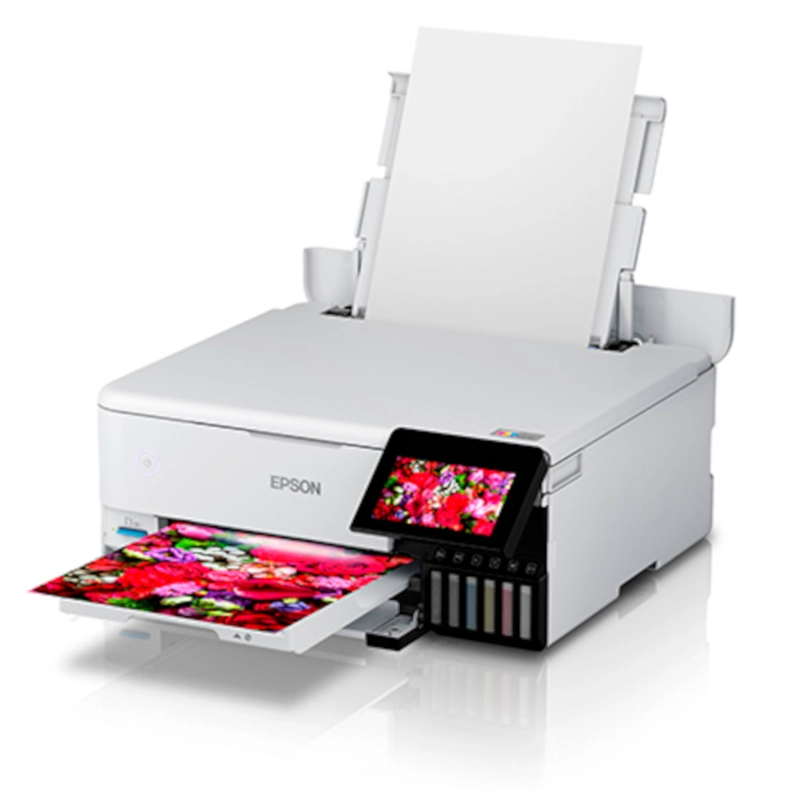 IMPRESORA MULTIFUNCIONAL EPSON ECOTANK L8160 WIFI DUPLEX 6 COLORES LCD TOUCH 4.3' WIFI RJ-45 - 3