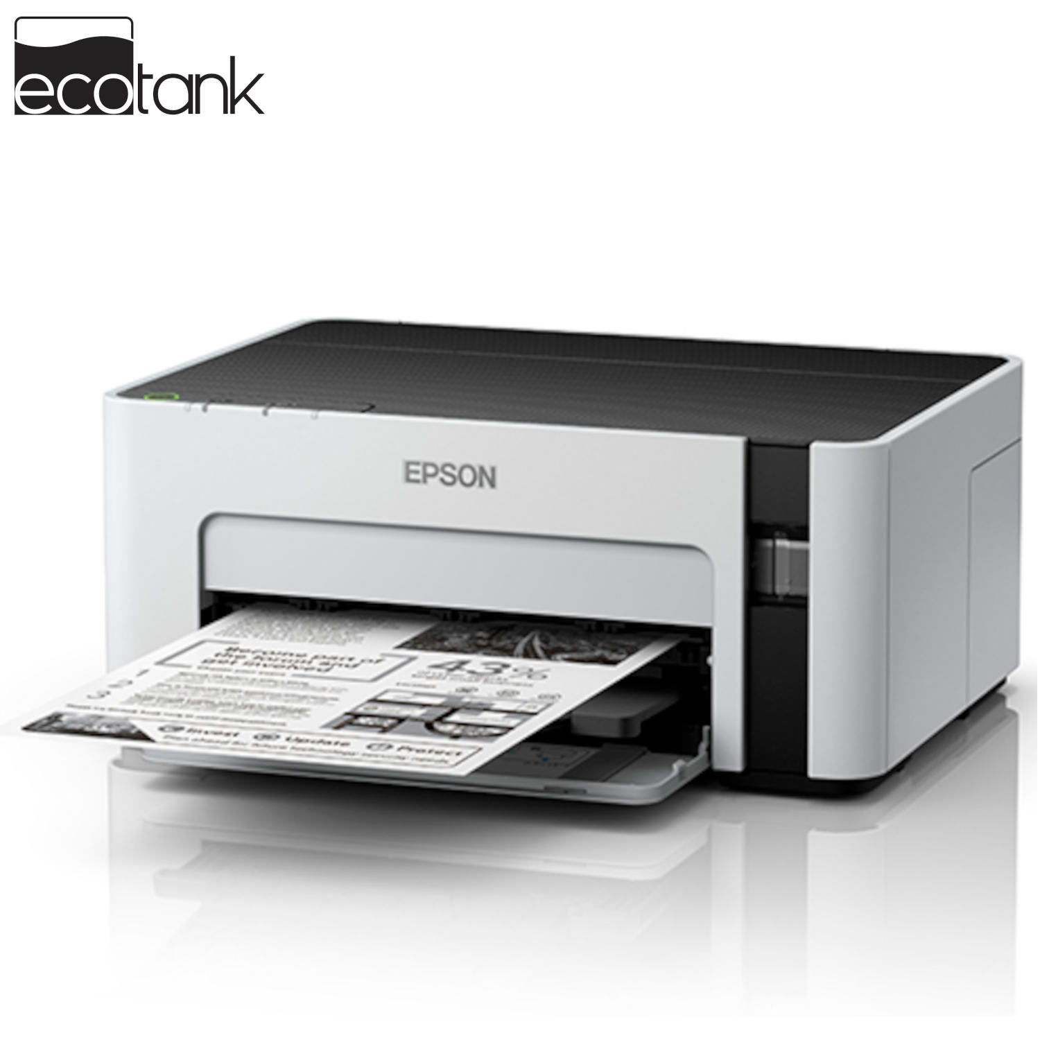 IMPRESORA EPSON ECOTANK M1120 WIFI BLANCO Y NEGRO - 2