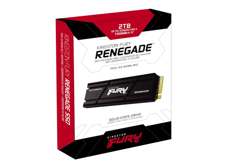 SSD KINGSTON FURY RENEGADE 2TB DISIPADOR PCIE 4.0 NVME PS6 - 1
