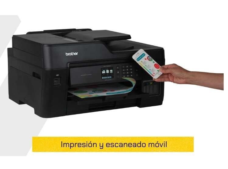 IMPRESORA MULTIFUNCIONAL BROTHER MFC-T4500DW A3 DUPLEX WIFI FAX TINTA CONTINUA - 5