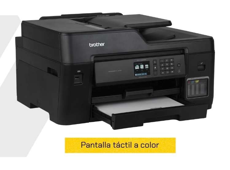 IMPRESORA MULTIFUNCIONAL BROTHER MFC-T4500DW A3 DUPLEX WIFI FAX TINTA CONTINUA - 7