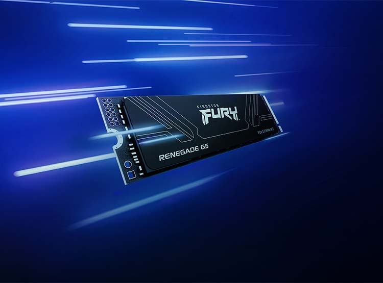 SSD KINGSTON FURY RENEGADE G5 4TB NVME M.2 PCIE 5.0 GAMING ALMACENAMIENTO MASIVO - 2