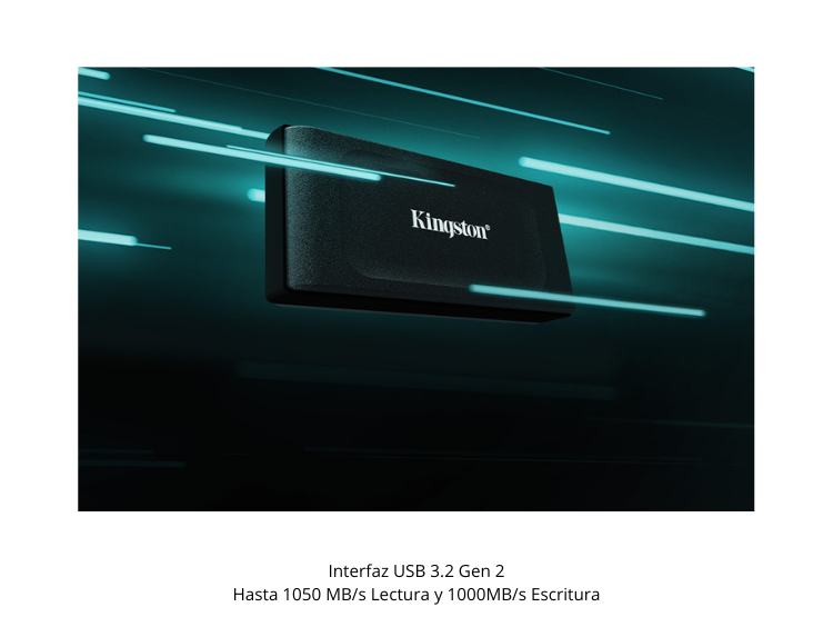 SSD EXTERNO KINGSTON XS1000 1TB - 5