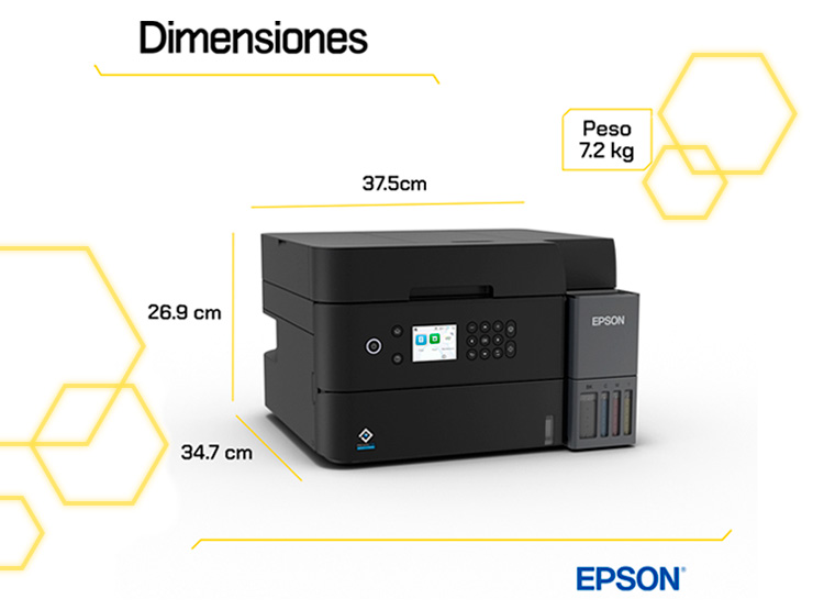 IMPRESORA L6370 MULTIFUNCIONAL WIFI DÚPLEX - 6