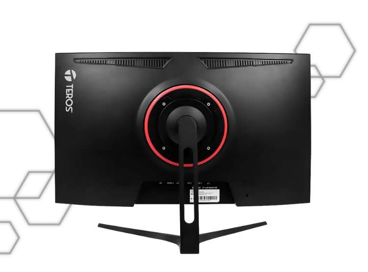 MONITOR TEROS TE-2769G 27'' QHD IPS 180HZ 1MS PLANO HDMI DISPLAYPORT - 5