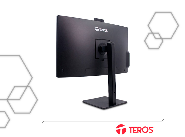 MONITOR PLANO TEROS TE-2715CS 27″ QHD IPS 100HZ CÁMARA 5 MP PARLANTES - 3