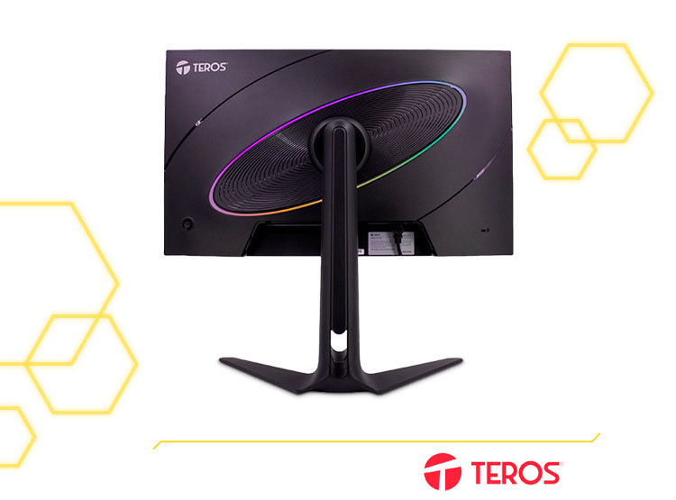 MONITOR PLANO GAMING TEROS TE-2754G 27 QHD IPS 200HZ 1MS - 3