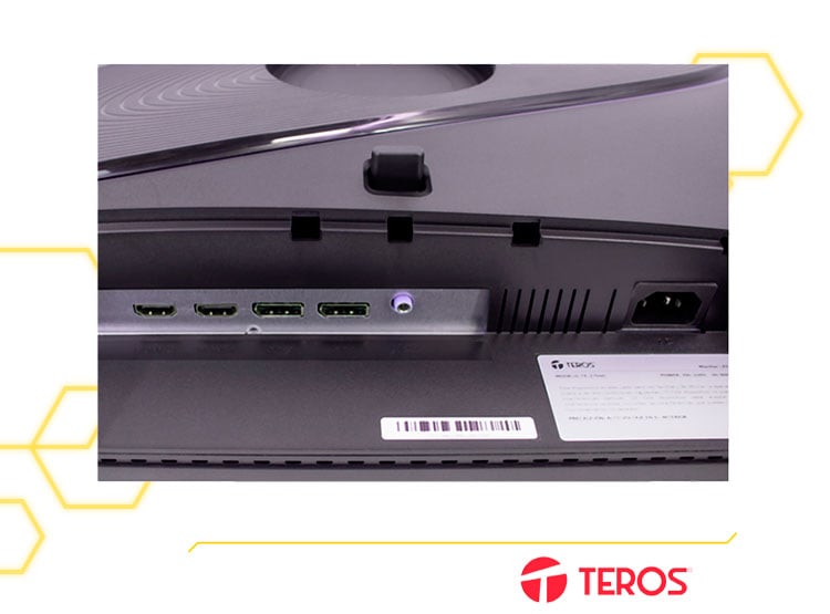 MONITOR PLANO GAMING TEROS TE-2754G 27 QHD IPS 200HZ 1MS - 4