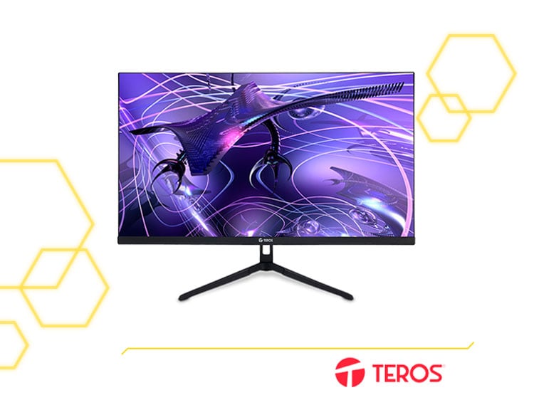 MONITOR TEROS TE-2786G 27” FHD IPS PLANO 200HZ 1MS HDMI DP AUDIO OUT - 3