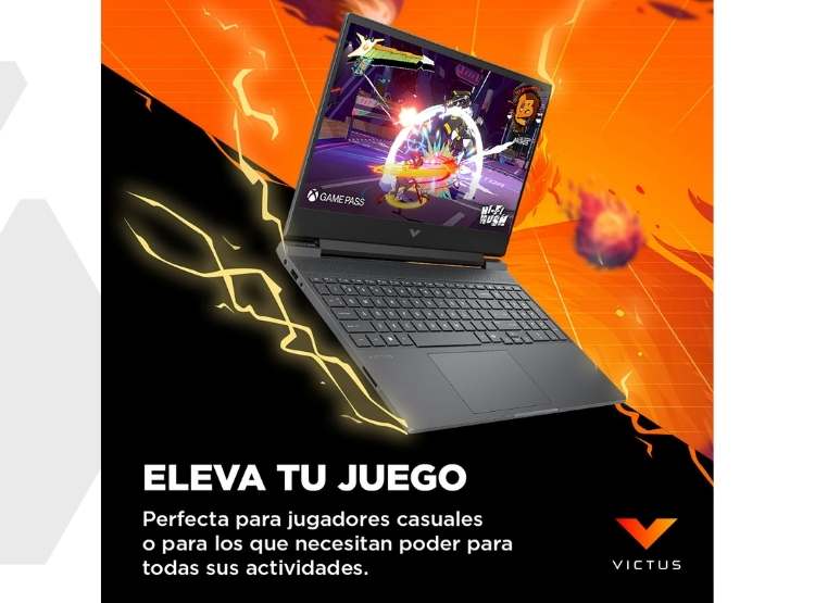 LAPTOP HP VICTUS GAMING 15 RYZEN 7 RTX 3050 15.6 FHD 144HZ 512GB SSD - 6