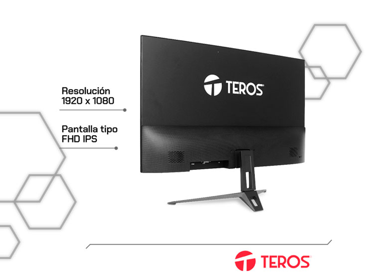 MONITOR TEROS TE-2415S PLANO 23.8” FHD 120HZ HDMI DP - 3