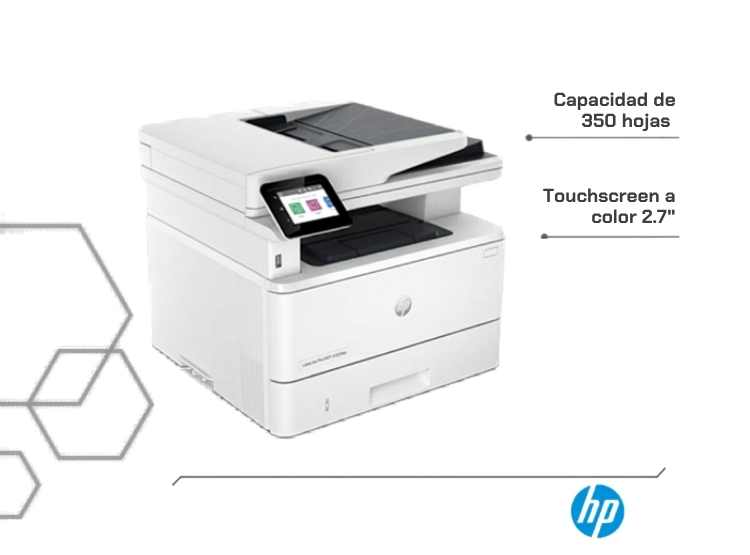 IMPRESORA HP LASERJET PRO MFP 4103FDW LÁSER MULTIFUNCIONAL MONOCROMÁTICA WIFI - 3