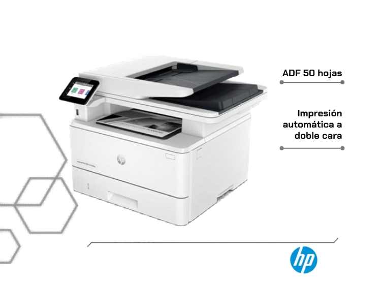 IMPRESORA HP LASERJET PRO MFP 4103FDW LÁSER MULTIFUNCIONAL MONOCROMÁTICA WIFI - 4
