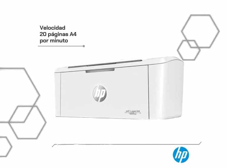 IMPRESORA HP LASERJET M111W LÁSER MONOCROMÁTICA WIFI USB A4 - 5